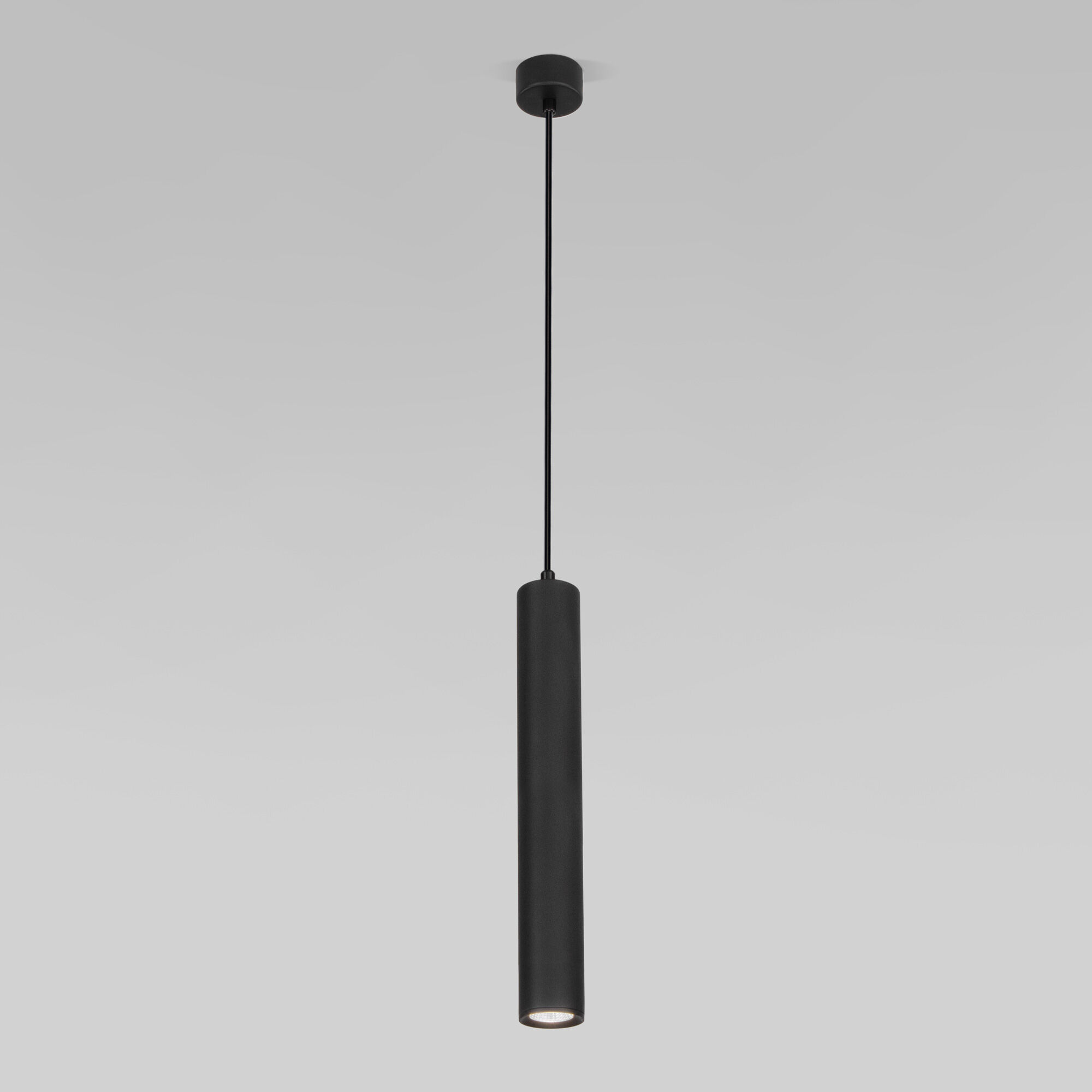 Подвесной светильник LED 7W, 4000 К, 136*6*6 см, черный, Elektrostandard Base 50248 LED