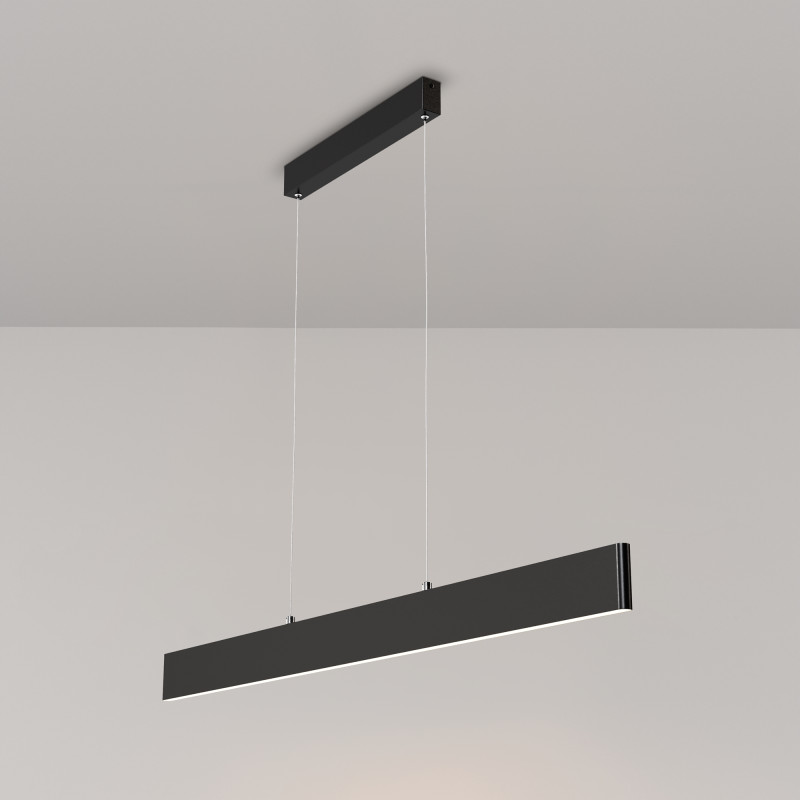 Светильник LED 120 см, 30W, 3000K Maytoni Step P010PL-L30B, черный