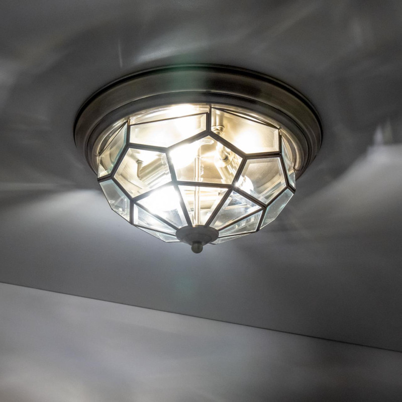 Потолочный светильник Citilux Витра-1 CL442530 бронза, диаметр 40 см