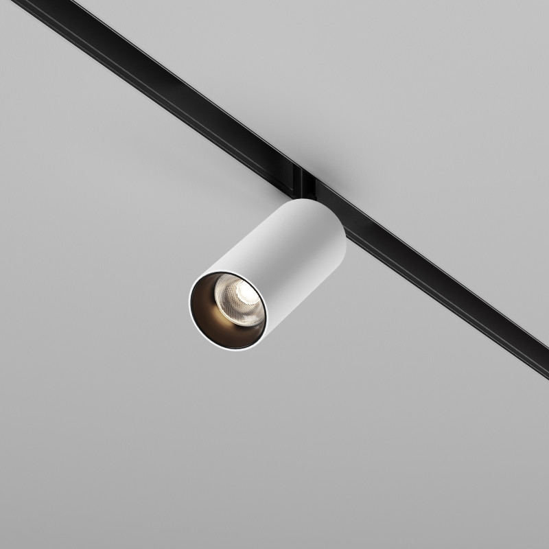Светильник на шине 4,5*4,5*16,9 см, LED, 5W, 3000К, Maytoni Technical FOCUS LED TR032-2-5W3K-M-BW белый