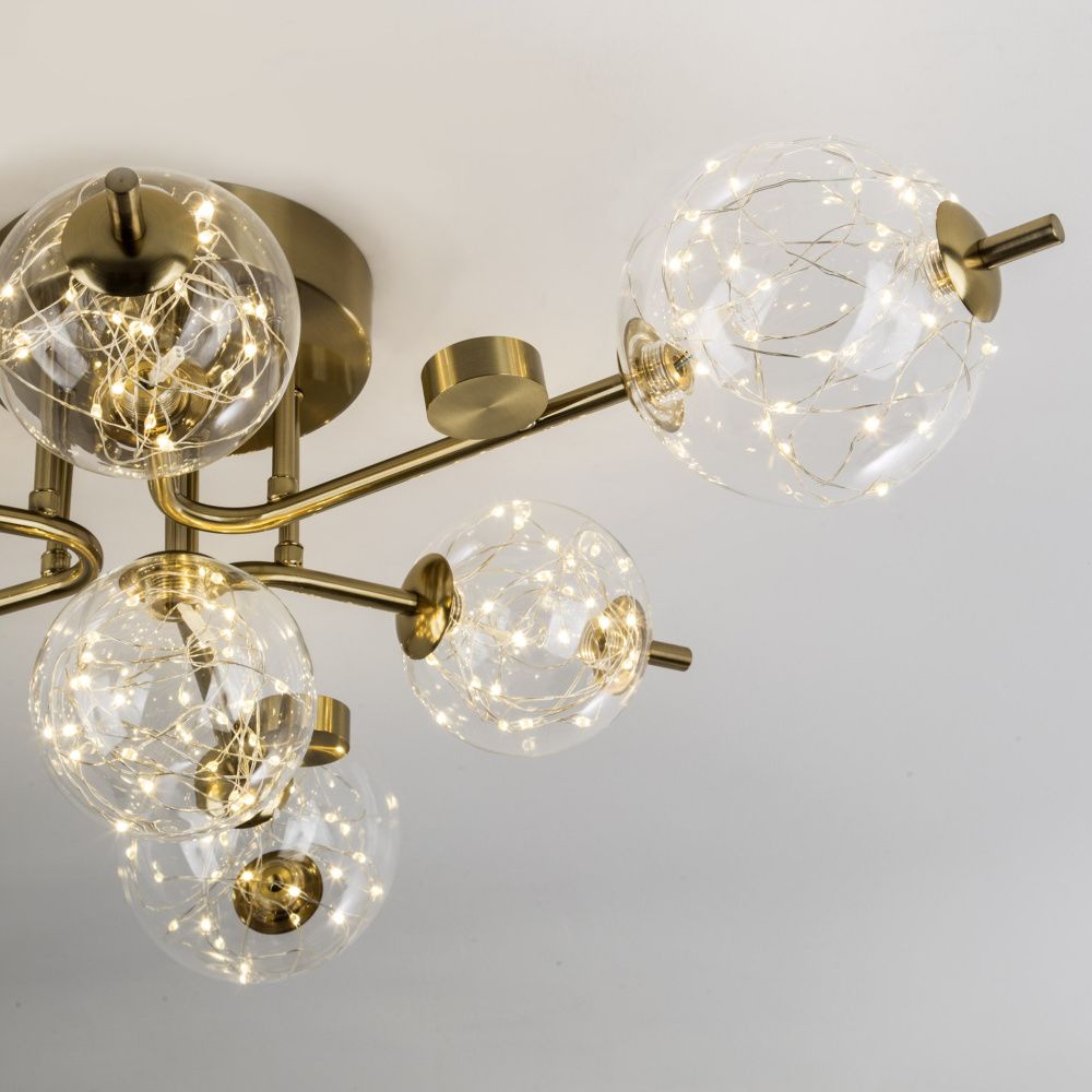 Светильник 70*70*26 см, LED 35W, 3000 / 6000K, Бронза MODELUX ML.6090.7