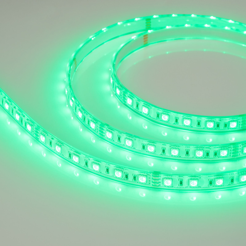 Лента герметичная RTW-PU-B60-12.5mm 24V RGB (14.4 W/m, IP68, 5060, 5m), Arlight 029515(2). Цена указана за 5 метров. Продается кратно 5 метрам.
