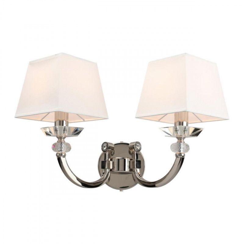 Бра 25*42*29 см, 2*E14, 40W, Aployt Gay APL.754.01.02, хром