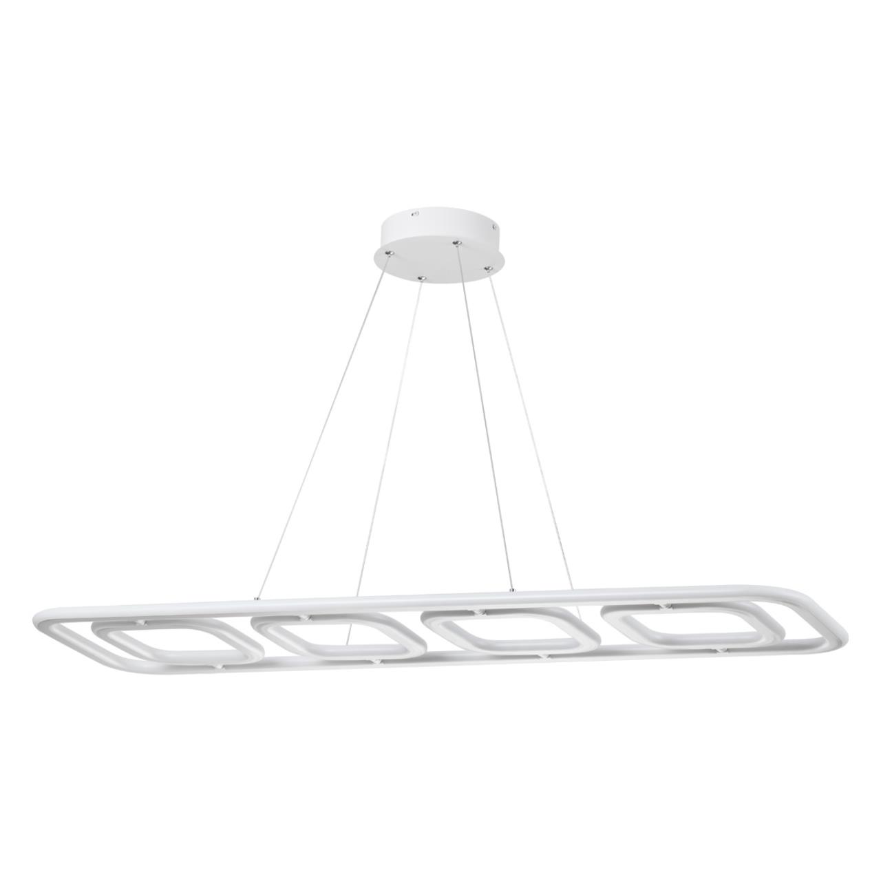 Светильник диммируемый, пульт ДУ 120*31*200 см, LED 175 W, 4000К Белый Novotech Over 359184 IP20