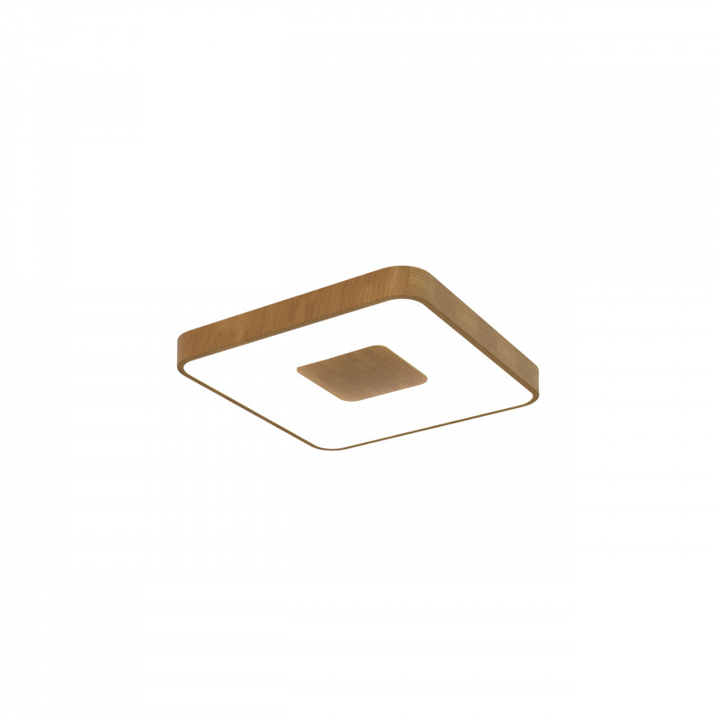Светильник 44*44*7 см, LED *  80W, 3000К-6000К Mantra Coin 7921, коричневый