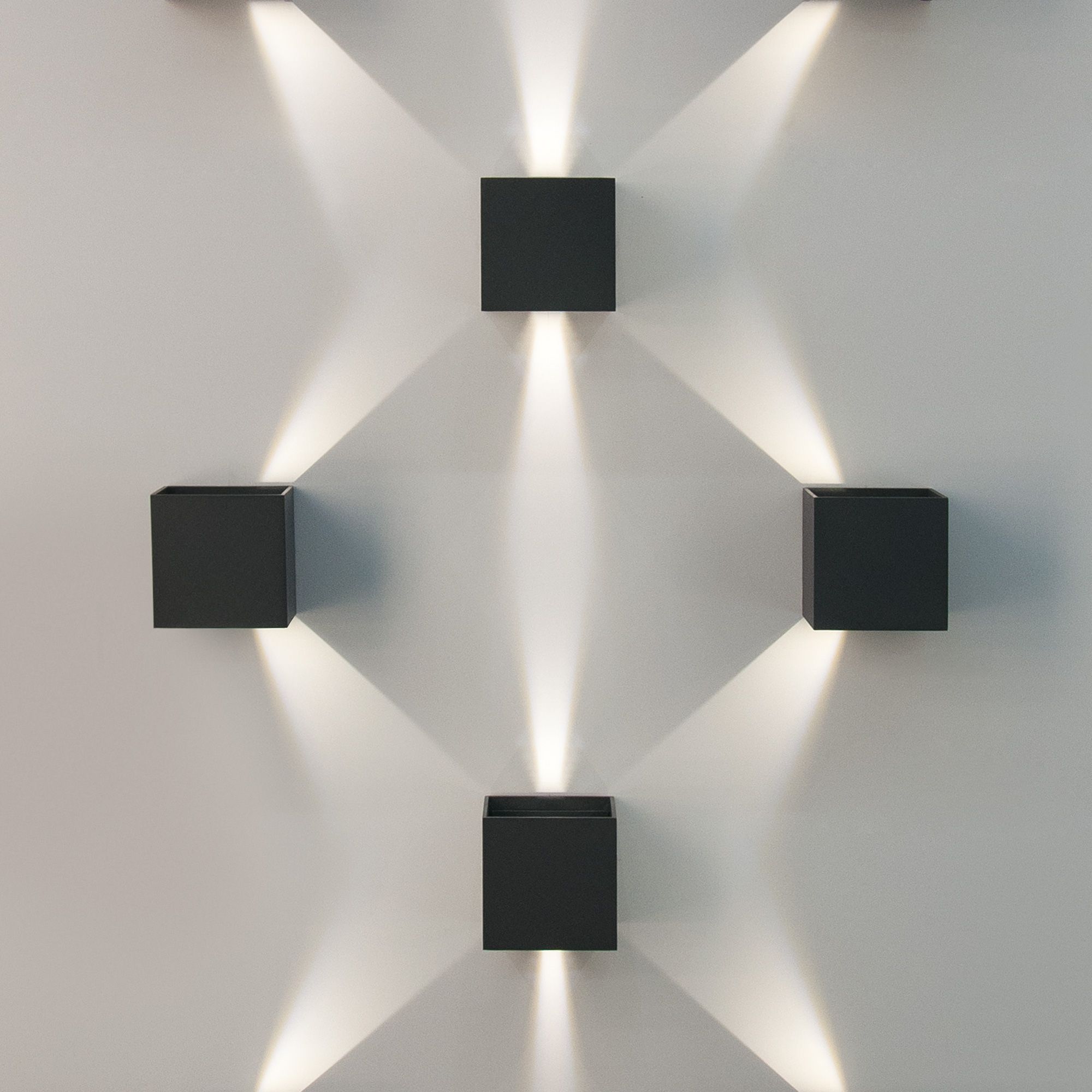 Winner черный уличный настенный светодиодный светильник 1548 TECHNO LED Elektrostandard