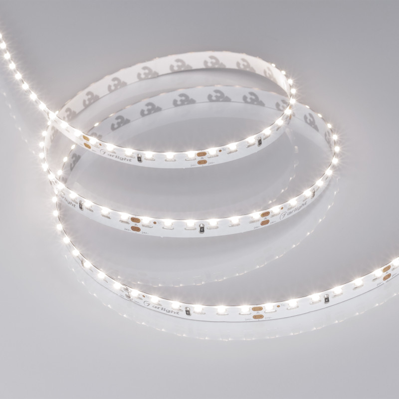 Лента RS 2-5000 24V Day4000 2x (3014, 120 LED/m, LUX) (Arlight, 9.6 Вт/м, IP20) 024459. Цена указана за 5 метров. Продается кратно 5 метрам.