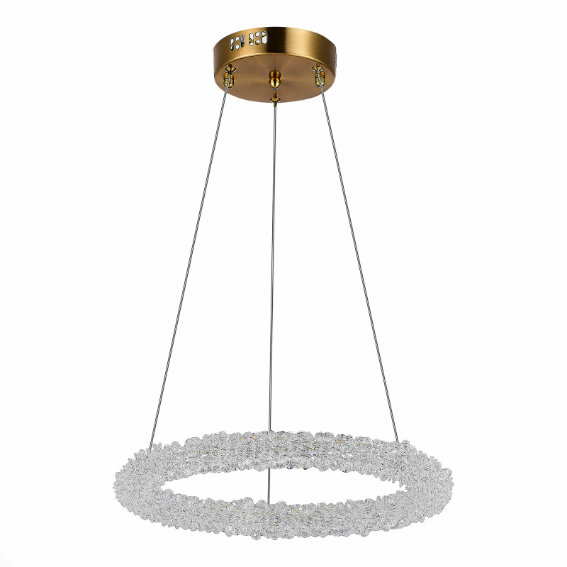 Люстра подвесная 40 см, 25W 3000 - 6500K ST LUCE AVANA SL6110.203.01 Золотистый