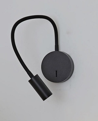 Бра 2,8*8,7*30 см, ITALLINE  DE-316 black