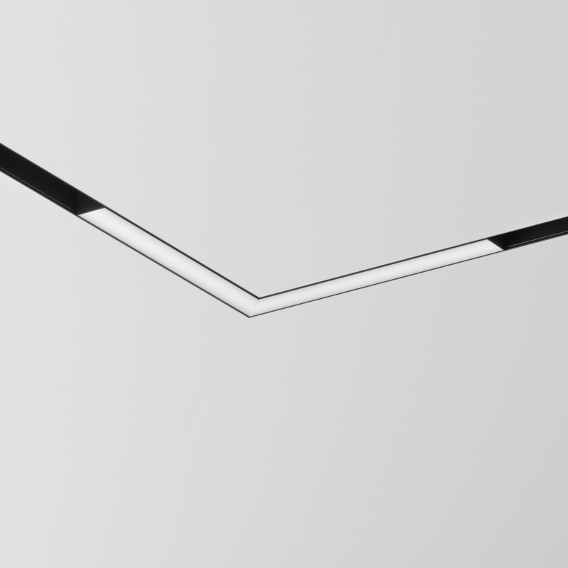 Трековый светильник 3,35*30*5 см, LED 24W, 4000К, Черный Maytoni Basis TR078-2-24W4K-B