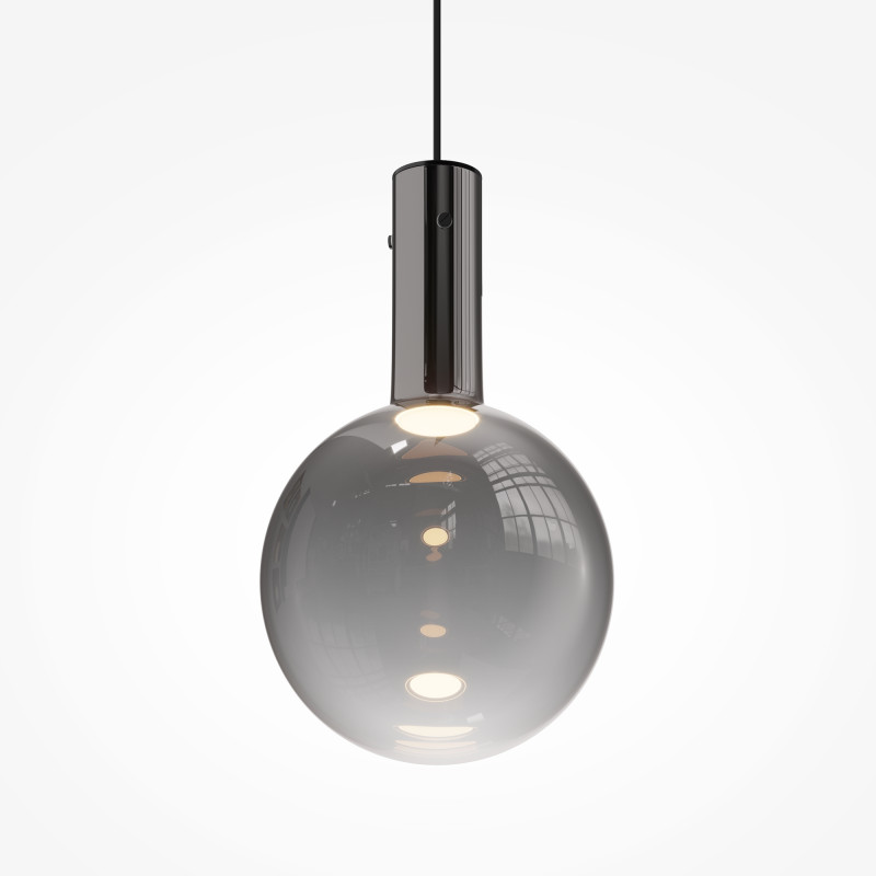 Светильник 20 см, 4W, 3000K, Maytoni MOD182PL-L4B3K, черный