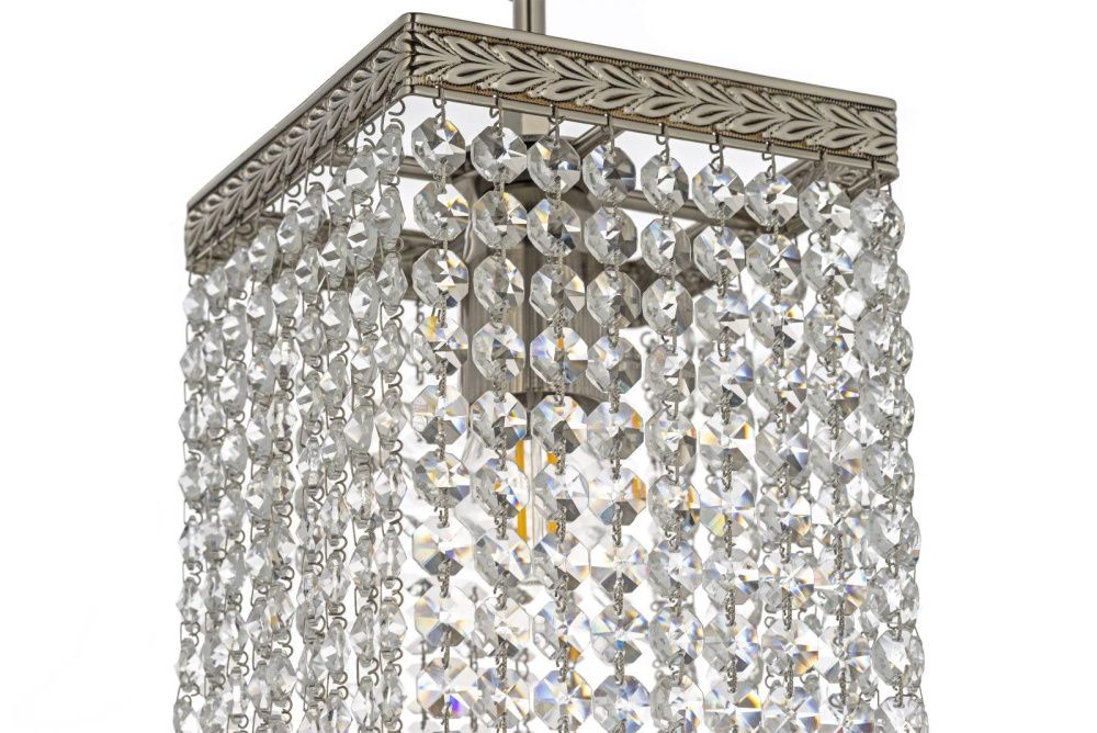 Люстра *14*38 см, 1*E27*60W, Dio D`arte Cremono Nickel Cremono E 1.3.14.100 N, Матовый никель