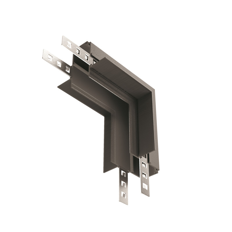 Коннектор угловой внутренний встраиваемый Maytoni Technical Magnetic track system Exility TRA034CL-42B черный IP 20