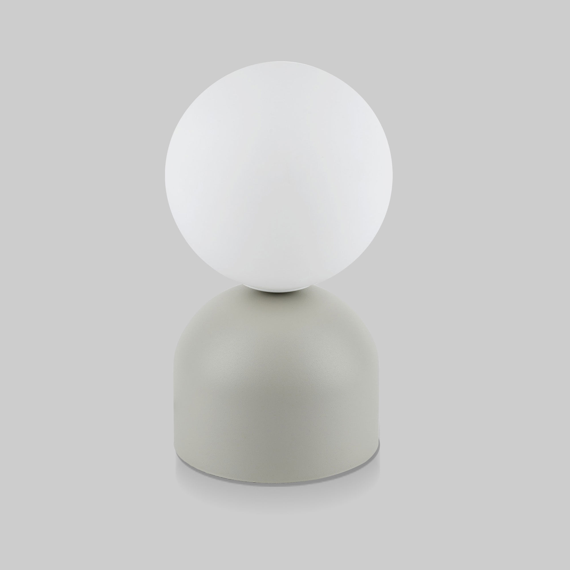 Настольная лампа 12*12*21 см, 1*G9, W,  TK Lighting Miki 16038, серый