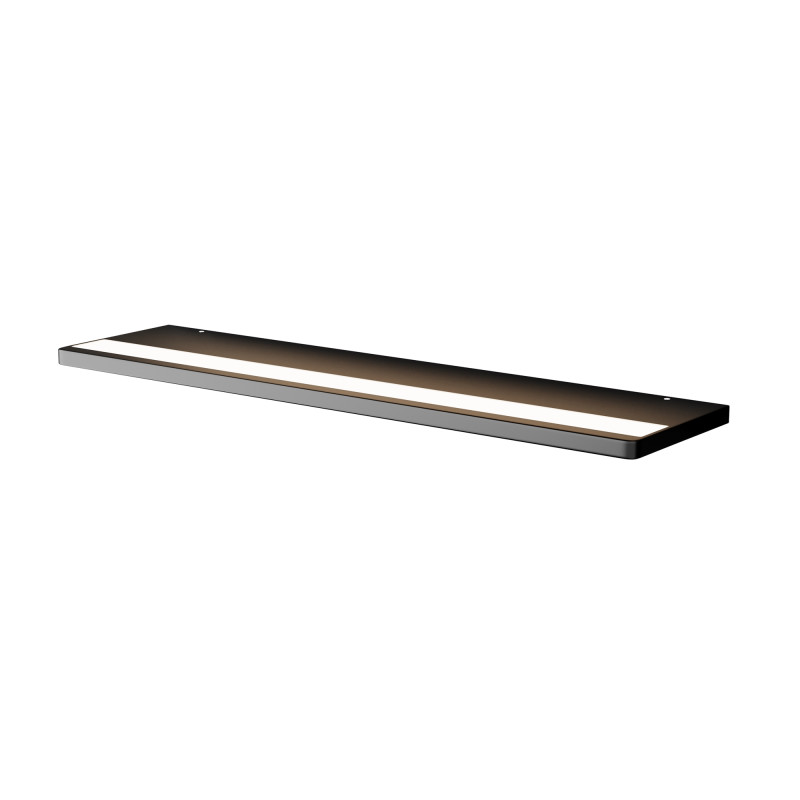 Подсветка 10*40*1,5 см, LED 12W 3000K Maytoni Mirror Shine C033WL-L12B3K черный