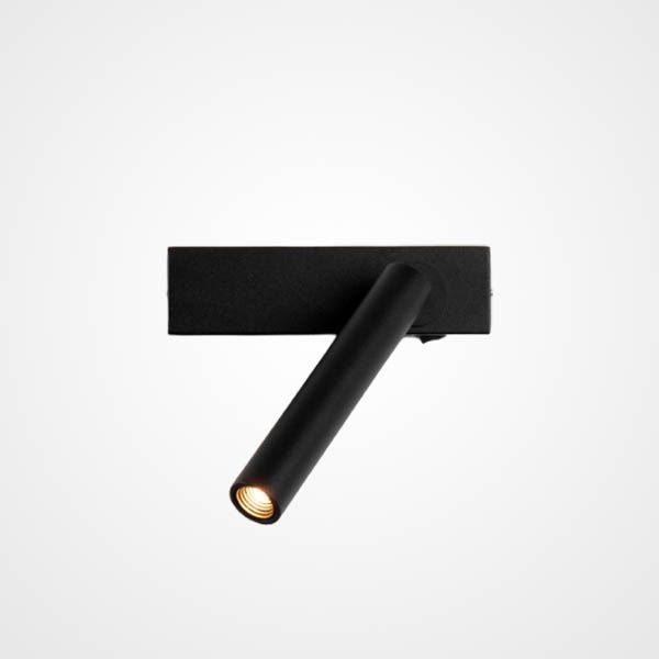 Бра OLINN Right Black 15,2*2,6*4,1 см, 1*LED*3W, 3000K, ImperiumLoft olinn01, Чёрный