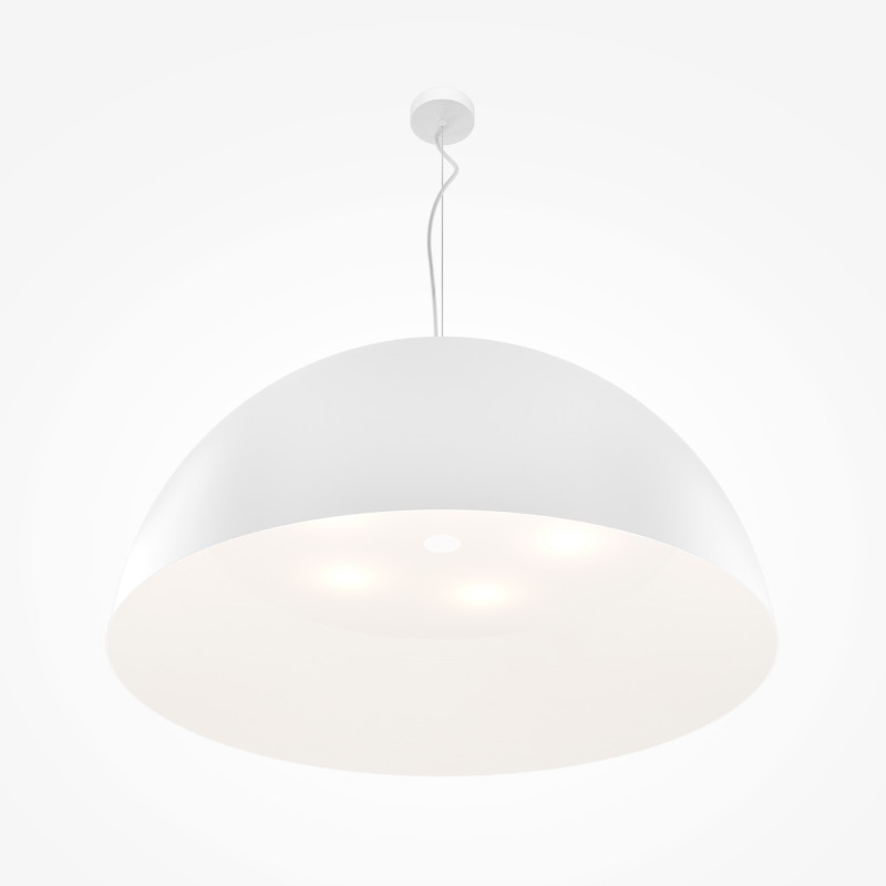 Подвесной светильник Maytoni Dome MOD169PL-05W1 80 см, 5*E27*60W, Белый