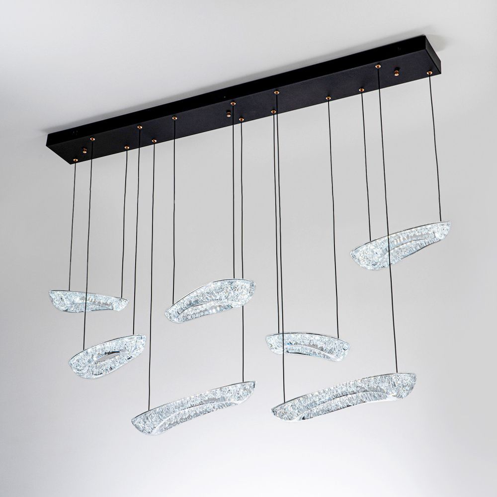 Подвесной светильник 27*120 см MODESTYLE MS.2333.7 BK