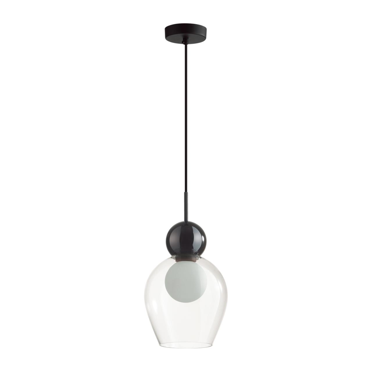 Светильник 20 см, Odeon Light Blacky 5023/1, черный