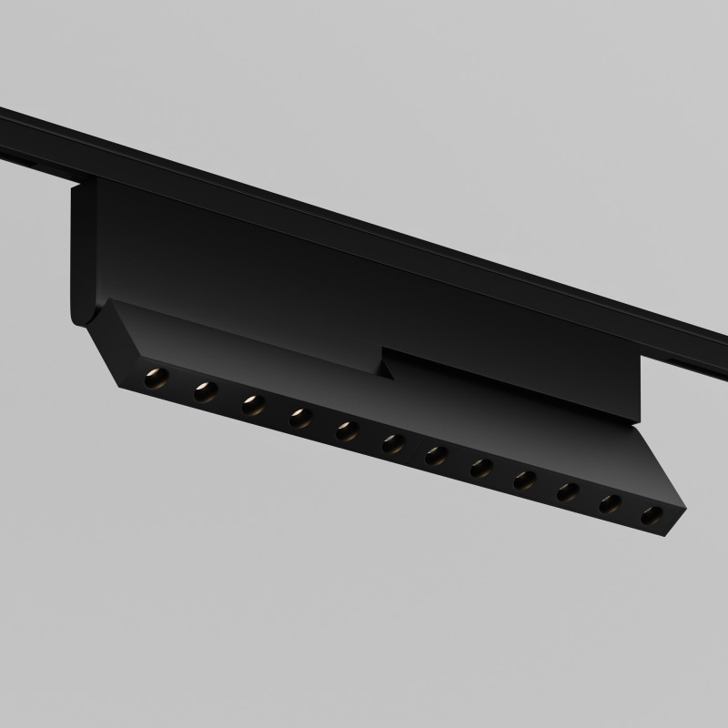 Трековый светильник 12W, 3000K, 30°, Maytoni Points Rot Levity TR194-1-12W3K-M-B, черный