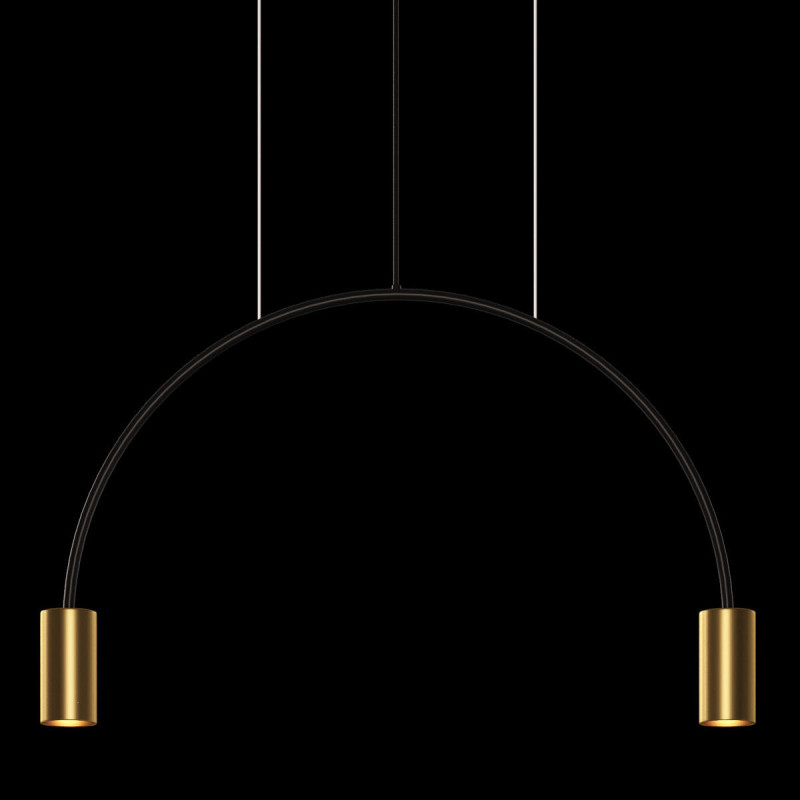 Подвесной светильник Loft IT 5043-2, черный-бронза
