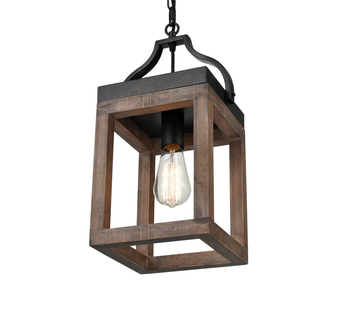 Подвесной светильник 20*20*152 см, 1*E27 античный черный Vele Luce Edward VL6002P01