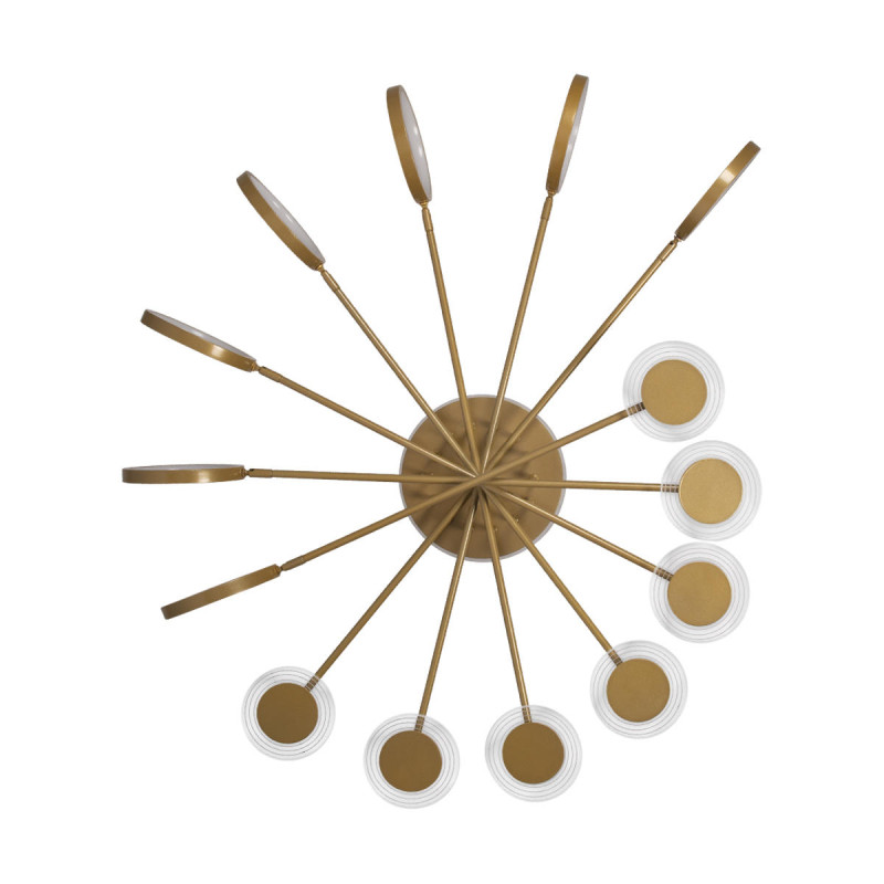 Светильник 118 см, 99W, 3000K, Loft It 10164L Gold, золото