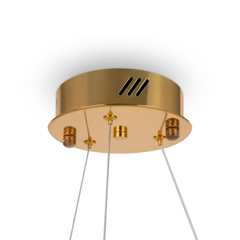Светильник 60 см, 23W, 3000-5000K, Freya Tier FR5257PL-L25G, золото