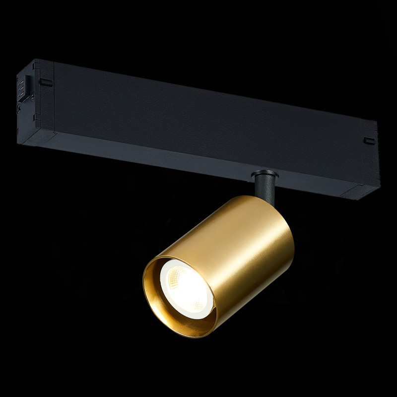 Светильник на шине 8,2*7*17,2 см, GU10, 50W, ST-Luce SKYLINE 220 ST505.206.01 золотой