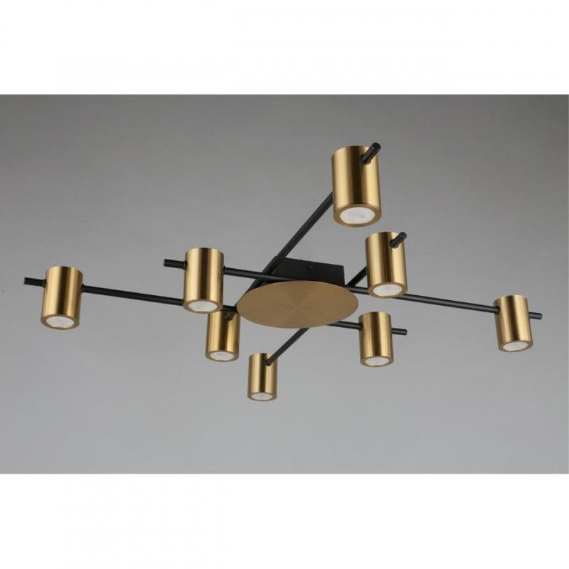 Люстра 80*12 см, GU10, 25W, Aployt Elwisia APL.633.07.08, бронзовый