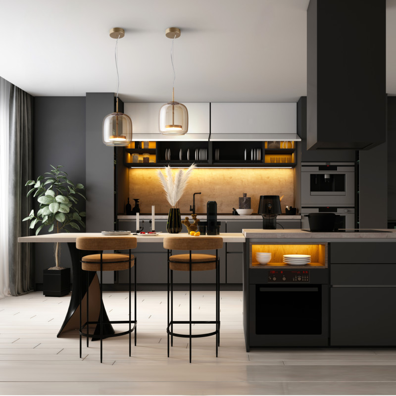 Светильник подвесной Maytoni LED Madmen MOD128PL-L6AM, 6W LED, 3000K, диаметр 23 см, бронза