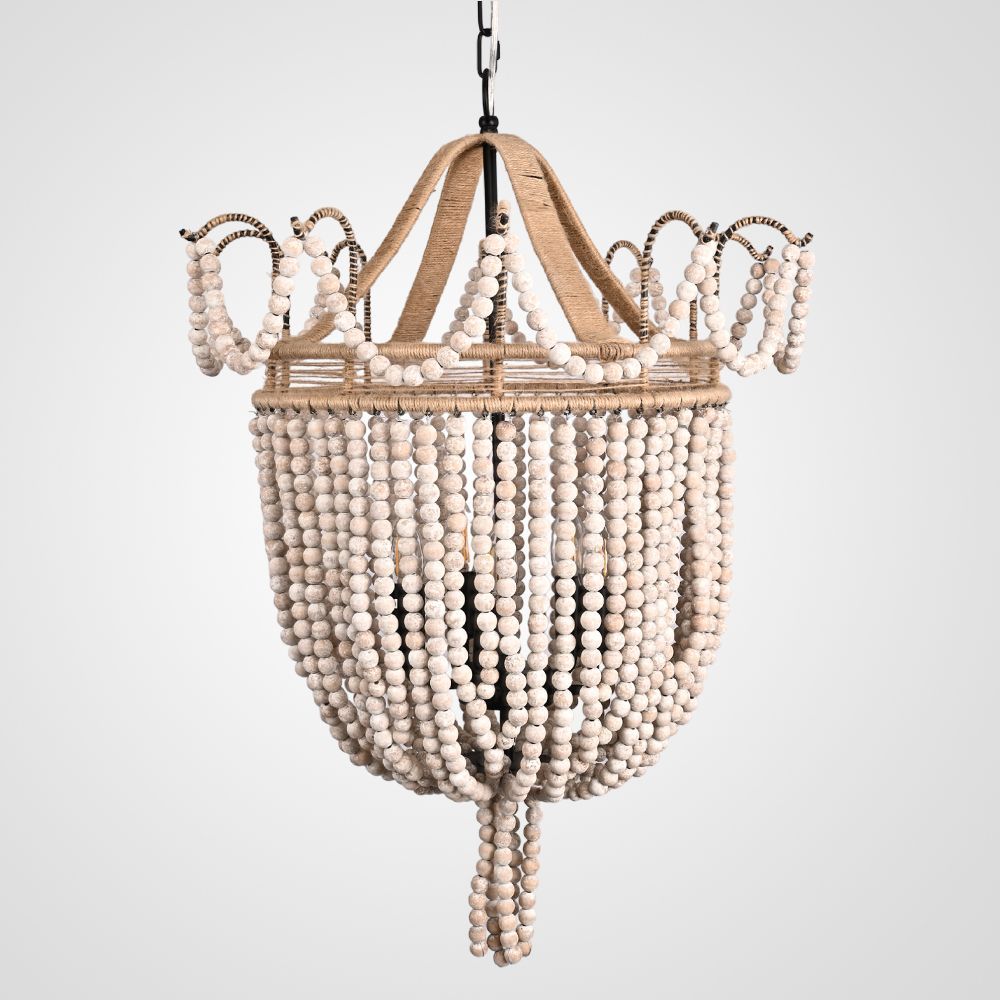 Подвесная люстра Adelin Chandeliers 57*57*90 см, 5*E14*40W, ImperiumLoft 40.3181-2, Бежевый