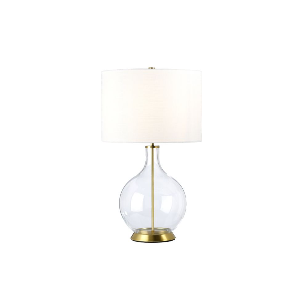 Настольная лампа *36*74 см, E27*60W, Natural Concepts Elstead Lighting Orb QZ-DUBLIN-SF-PNBR, состаренная латунь