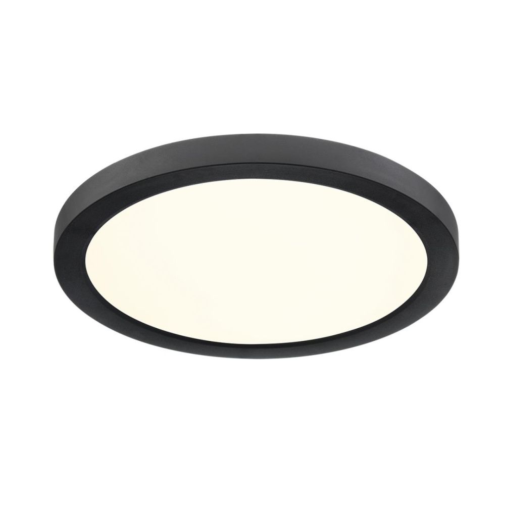 Светильник потолочный *22,5*1,7- см, 1*LED*18W, 3000/4000/6500K, Sonex Nebula Black SON7788/18L, белый