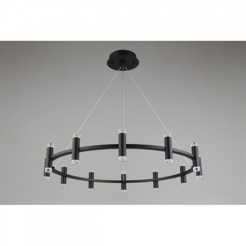 Подвесная люстра 83*50-100 см 120W, 3000K, Aployt Klarcia APL.037.03.120, черный