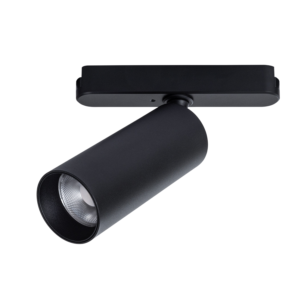 Трековый светильник 14,5*5*16 см, LED * 1 * 12W, 4 000 К, Arte Lamp Rapid A6158PL-1BK, Черный