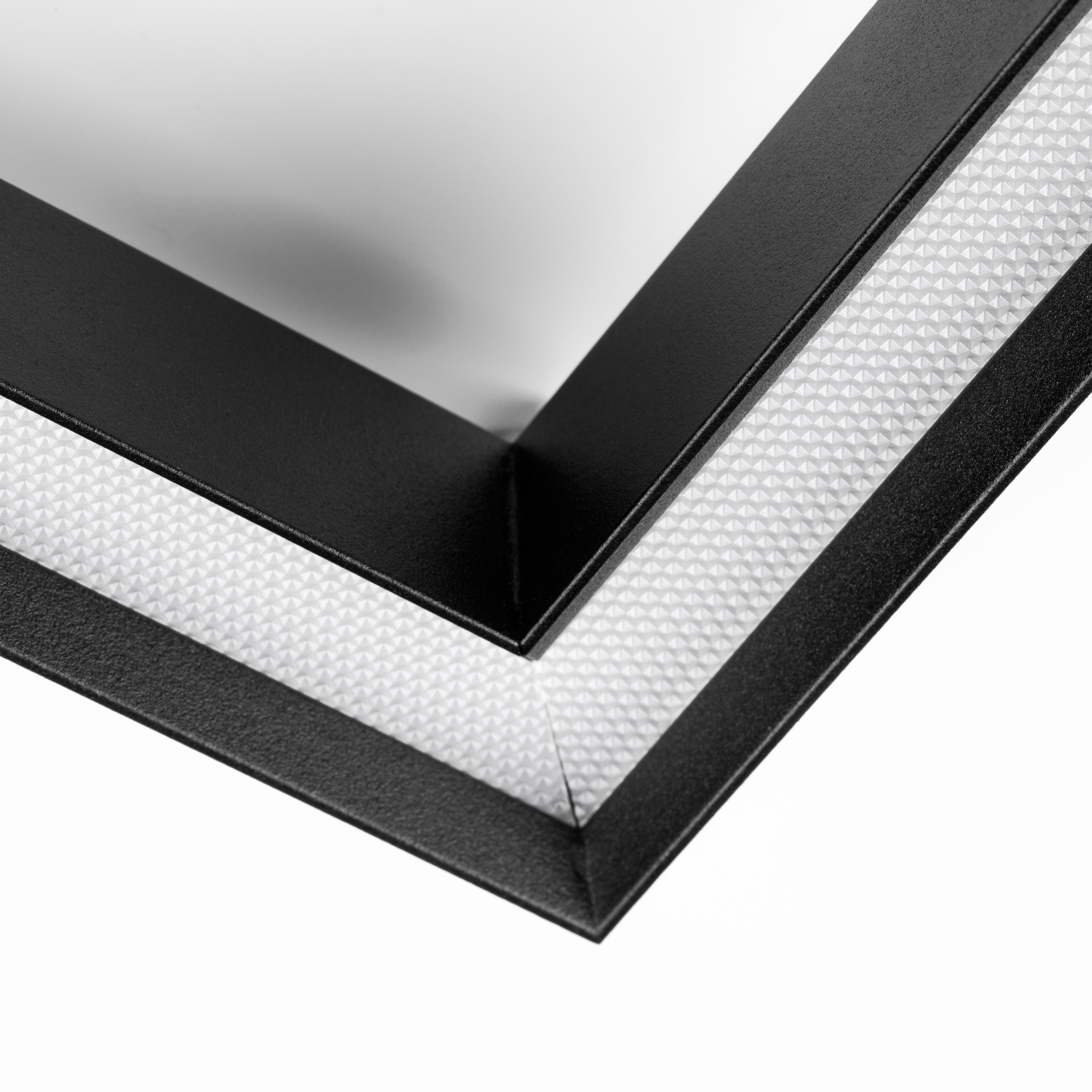 Светильник заливающего света угловой Uno 2,2*2,5 см, 24W, 3000K, Lightstar Uno 259437, Черный матовый