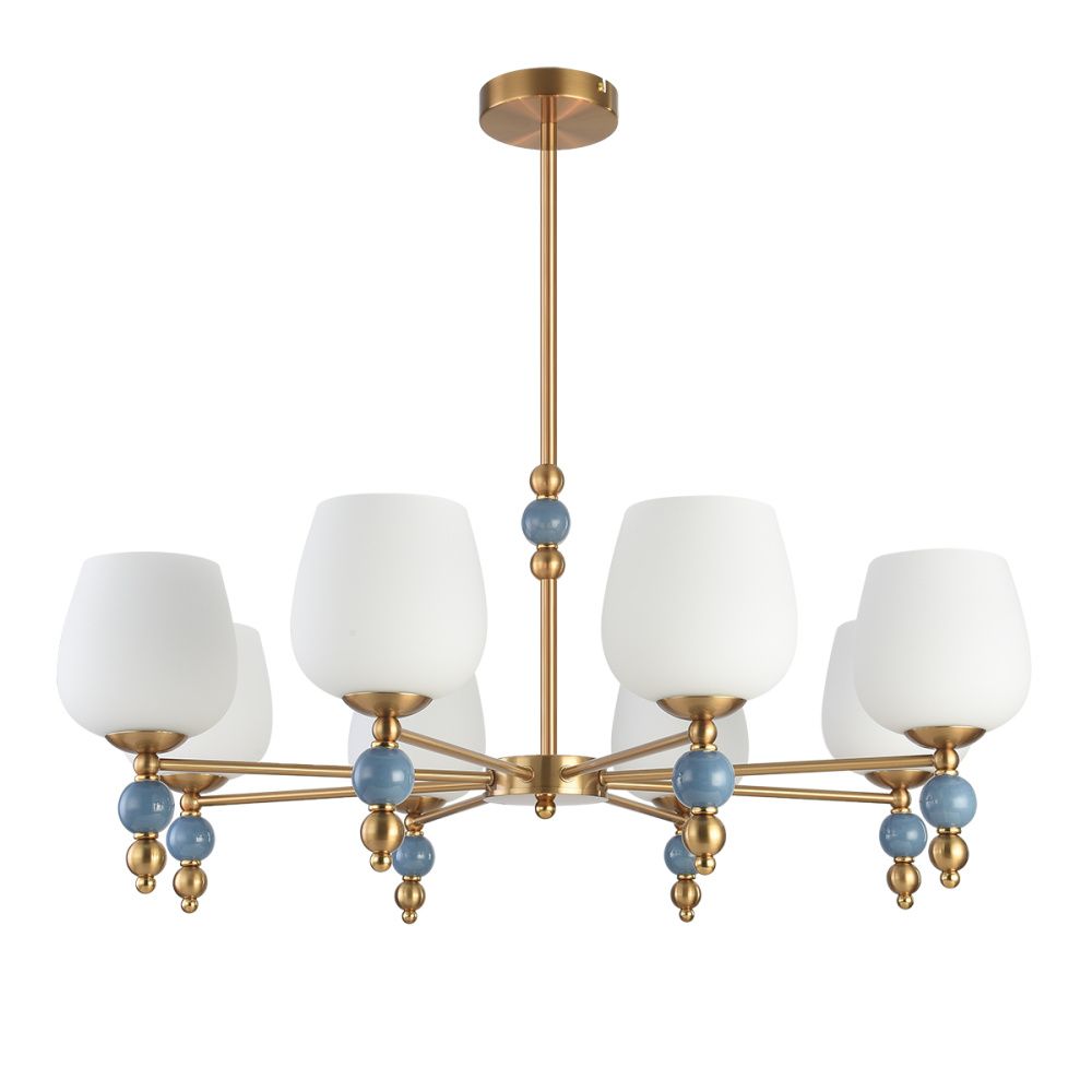 Люстра на штанге 80 см, Lumion Moderni Lolita 8426/8C, бронза