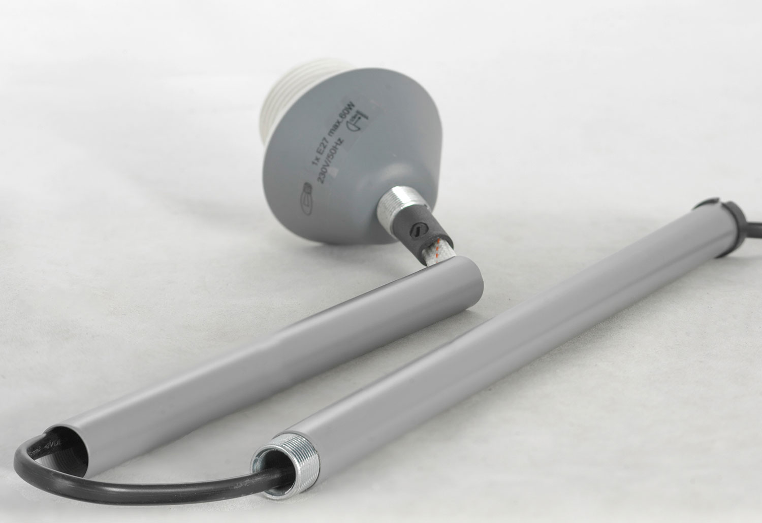 Торшер Lussole LSP-0630, 23*177 см, серый