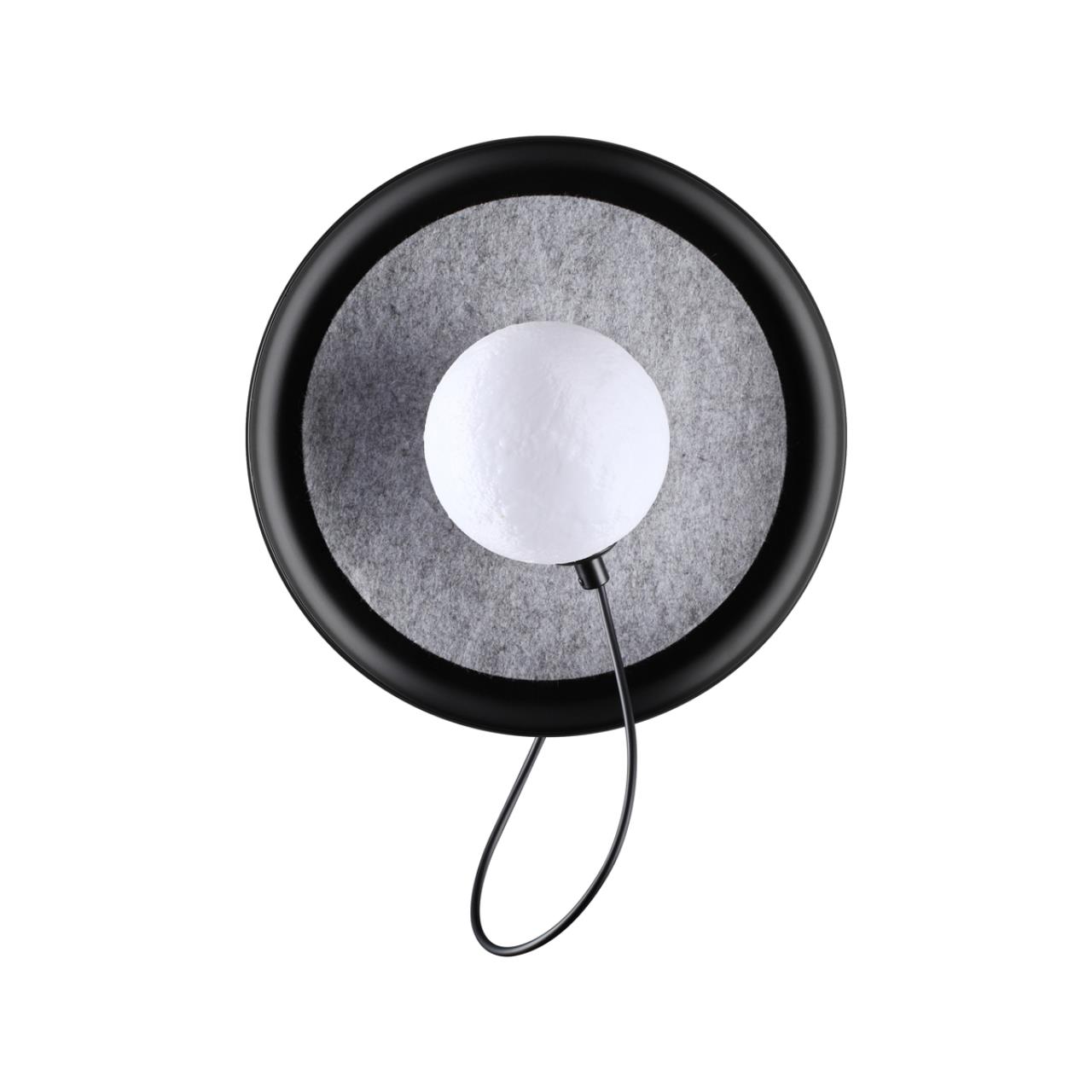 Светильник подвесной светодиодный, длина провода 2м 17,6*17,6*200 см, 2*LED*12W вниз + 5W вверх 3000K Novotech Turn 359396 черный