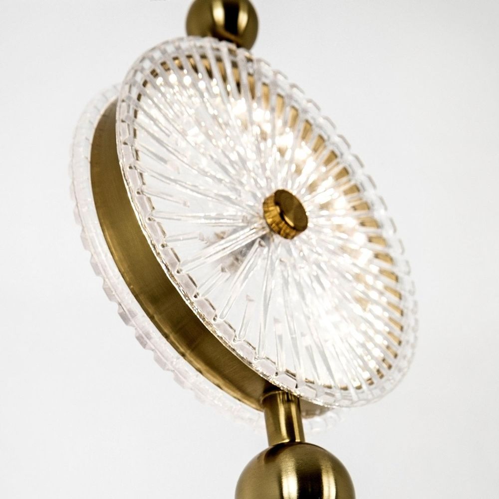 Подвесной светильник 20*10*170 см, LED 14W, 4000K, Латунь MODESTYLE MS.1125.1 BS