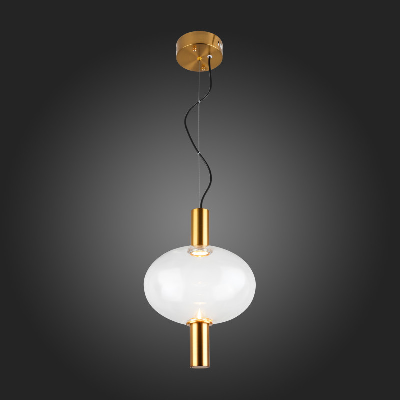 Светильник подвесной 28 см, 7W 2700K ST LUCE ALLENORE SL1582.303.01 Бронзовый