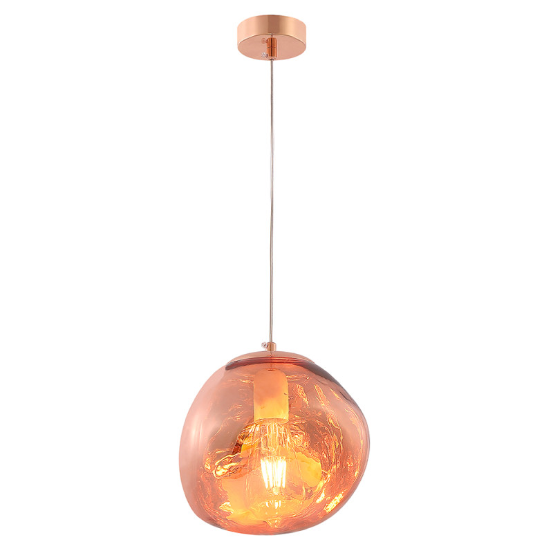 Светильник подвесной Crystal Lux MALAGA SP1 D200 COOPER Медь снят с производства