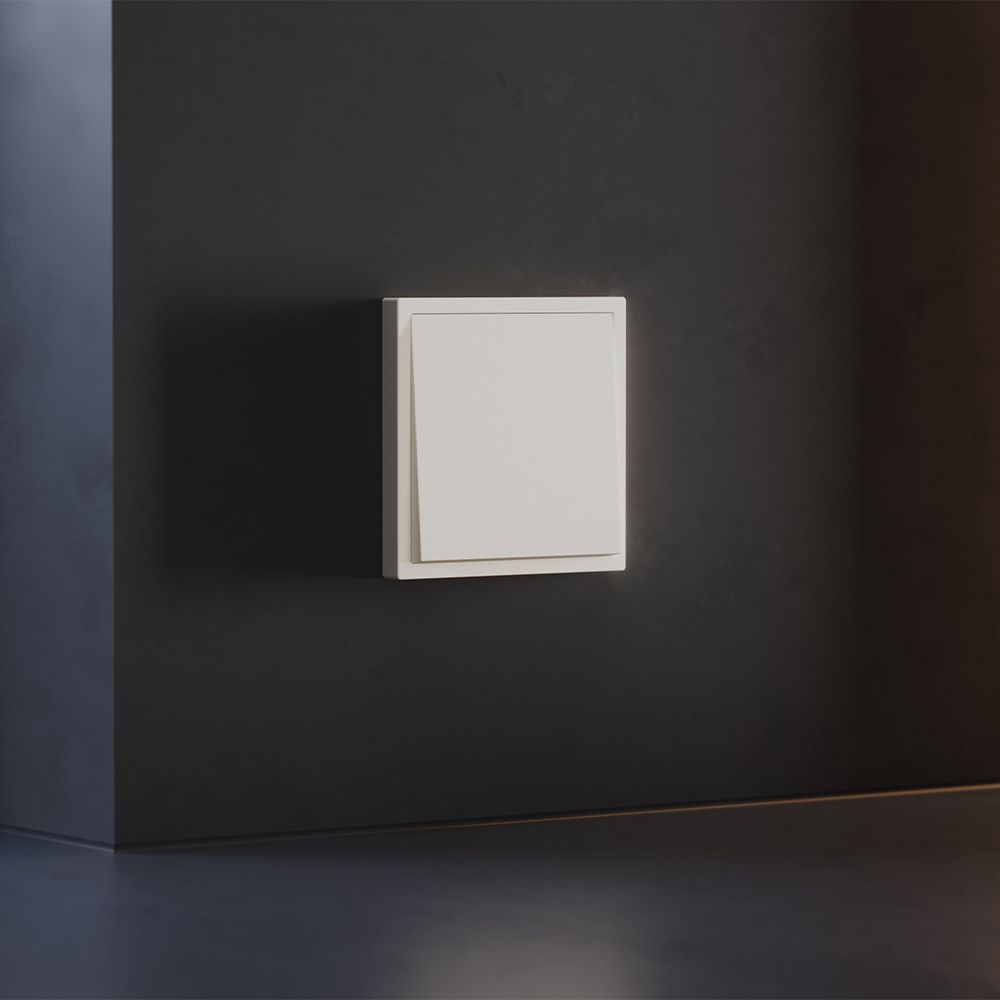 Клавиша для выключателя/переключателя одноклавишного, S70, хлопок Voltum VLS000113