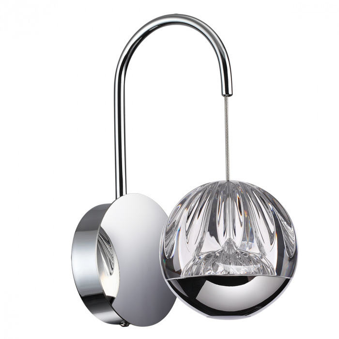 Светильник 26 см, 5W, 300 Лм, Odeon Light 5100/5WL, хром