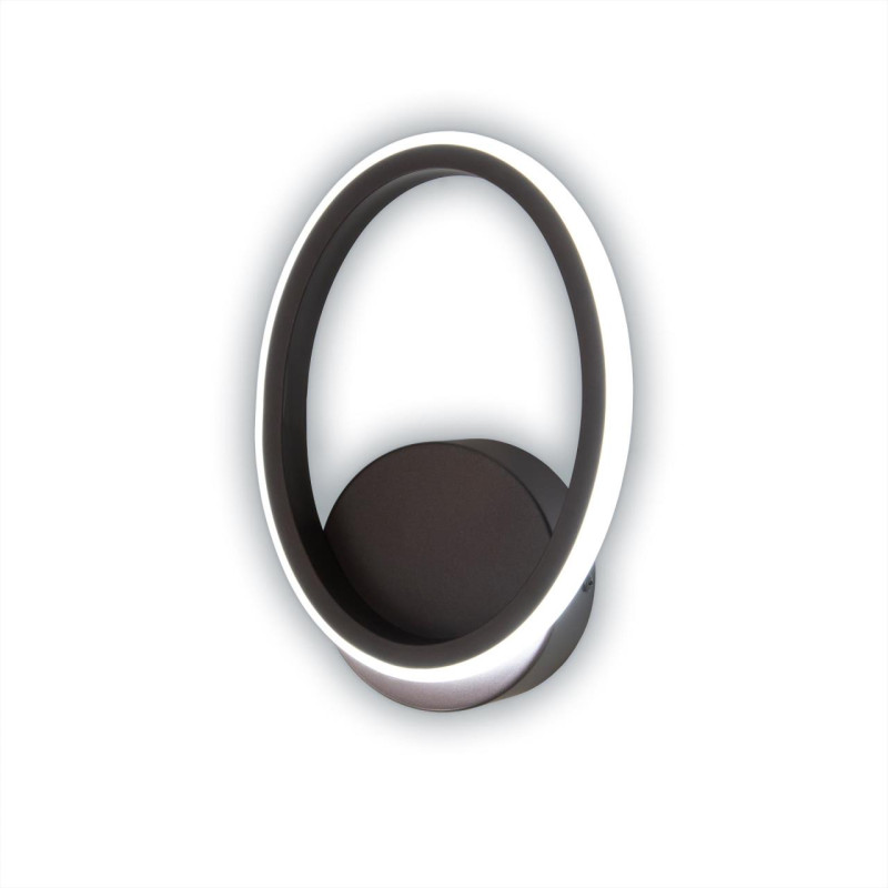 Бра 6*15 см, 12W, 3000-6000K Citilux Сезар CL233B315, черный, 3000-5000 К