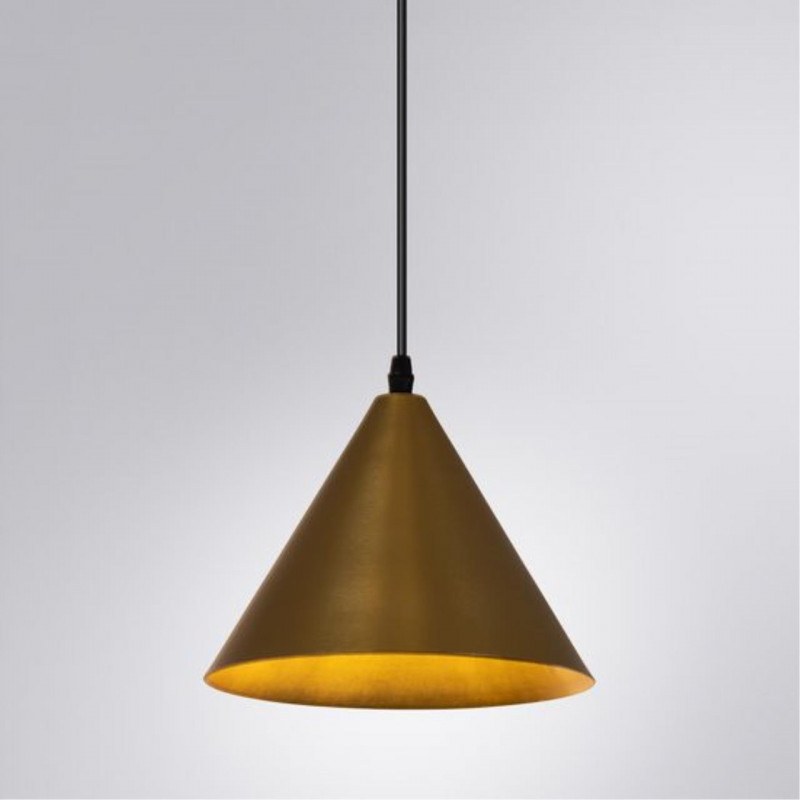 Светильник подвесной 22*18 см, 1*E27 черный Arte lamp David A7033SP-1BK
