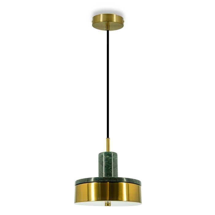Светильник подвесной *20-180 см, 1*LED*12W, 3000K, Lightera Lucerne LE130L-23GRA, Латунь