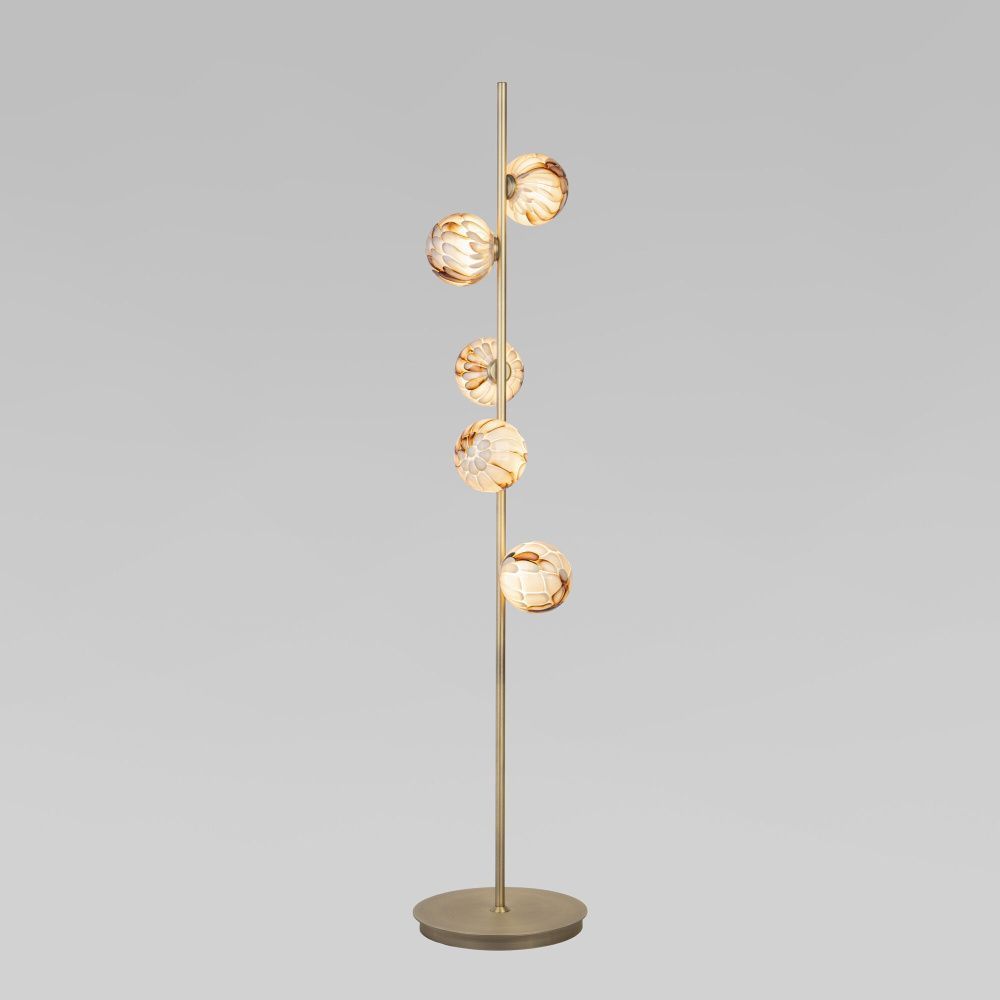  Торшер 165 см, Bogate's 1_101/5, латунь