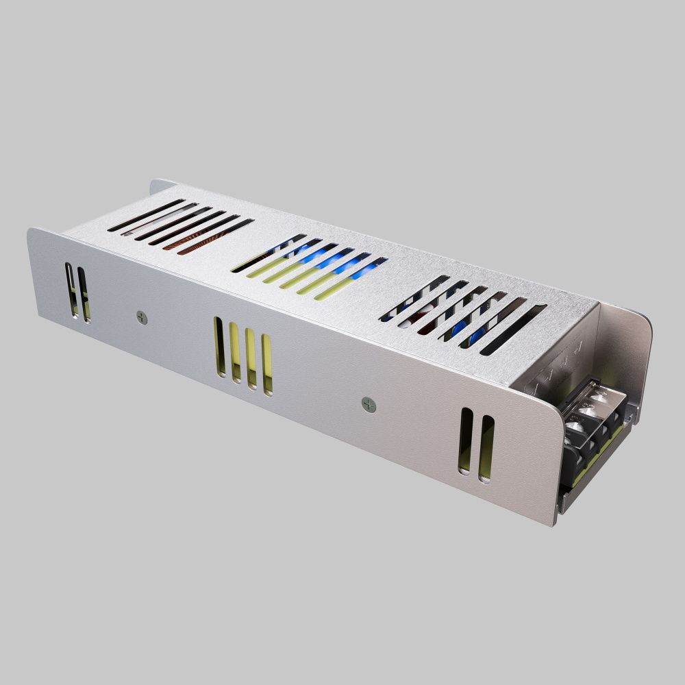 Блок питания 12V, 250W к светодиодной ленте Led Strip 811001 22,3*6,7*-4 см, Maytoni 811001, Серебро